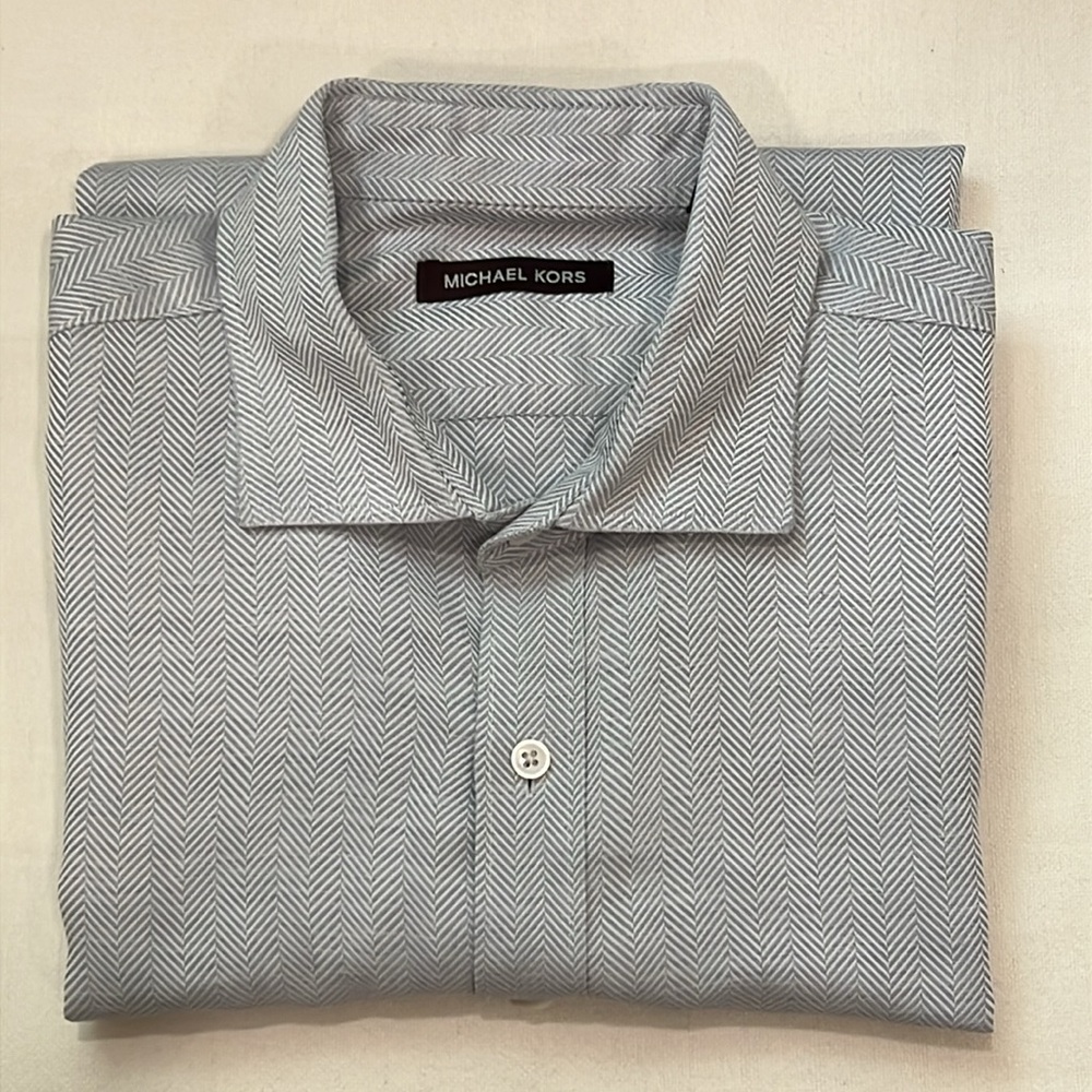 Michael Kors Men's Regular Fit Dress Shirt
